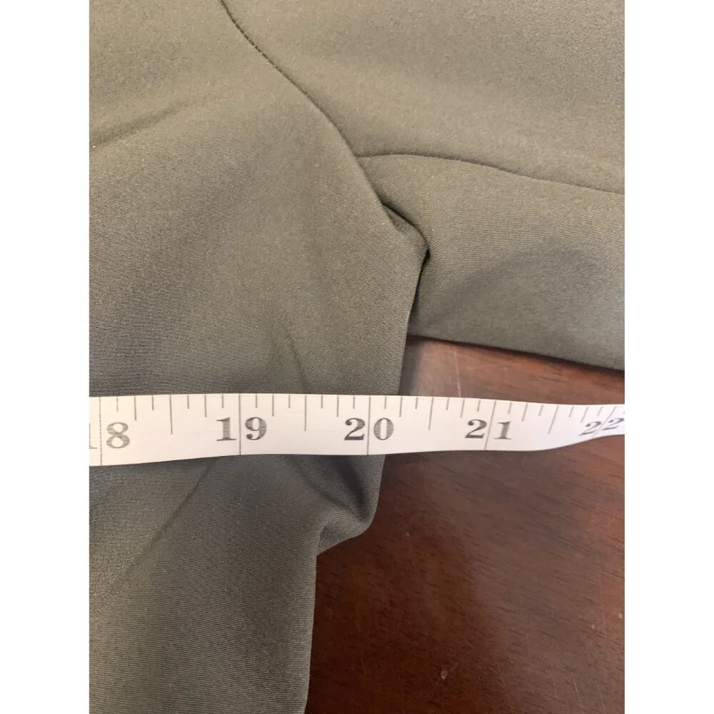 Guess Soft Shell Hooded Green Zip Jacket Size‎ L
